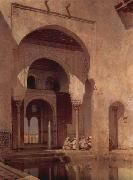 Adolf Seel Alhambra oil painting artist